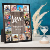 Aangepaste fotocollage Rustic Farmhouse Fotoplaat (Zijkant)