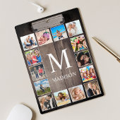 Aangepaste fotocollage Rustic Farmhouse Klembord