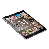 Aangepaste fotocollage Rustic Farmhouse Notitieboek (Rechterzijde)