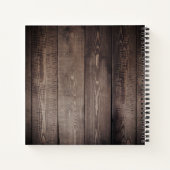 Aangepaste fotocollage Rustic Farmhouse Notitieboek (Achterkant)