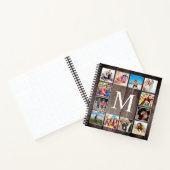 Aangepaste fotocollage Rustic Farmhouse Notitieboek (Binnen)