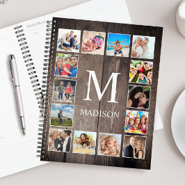 Aangepaste fotocollage Rustic Farmhouse Planner