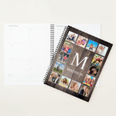 Aangepaste fotocollage Rustic Farmhouse Planner (Display)