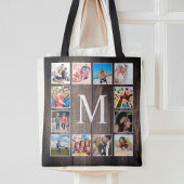 Aangepaste fotocollage Rustic Farmhouse Tote Bag