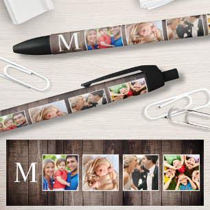 Aangepaste fotocollage Rustic Farmhouse Zwarte Inkt Pen