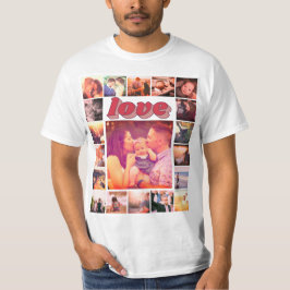 Aangepaste fotocollage t-shirt