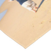 Aangepaste Fotocollage Tafelkleed met Tekst (Gekanteld)
