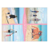 Aangepaste fotocollage Tekst Tablecloth - Familiel Tafelkleed (Voorkant (Horizontaal))