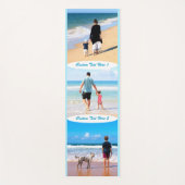 Aangepaste fotocollage tekst Yoga Mat Your Photo C