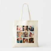 Aangepaste fotocollage tote bag (Voorkant)