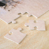 Aangepaste fotocollage trouwthema legpuzzel (Zijkant)
