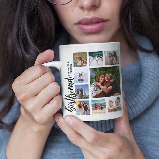 Aangepaste Fotocollage van Vriendin Koffiemok