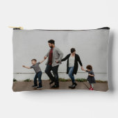 Aangepaste fotocollage voor 2 families etui (Voorkant)