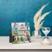 Aangepaste fotocollage voor Grandouders Square Fotoplaat (Insitu)