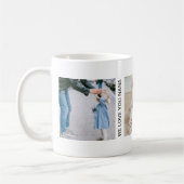 Aangepaste fotocollage voor oma Aangepaste tekst Koffiemok (Links)