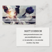 Aangepaste fotoconsultant voor bedrijven | VISITEK Visitekaartje (Voorkant / Achterkant)