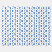 Aangepaste fotodekendoek met herinneringen fleece deken (Voorkant (Horizontaal))