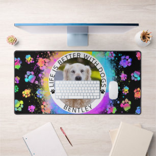 Aangepaste fotodog bureaumat