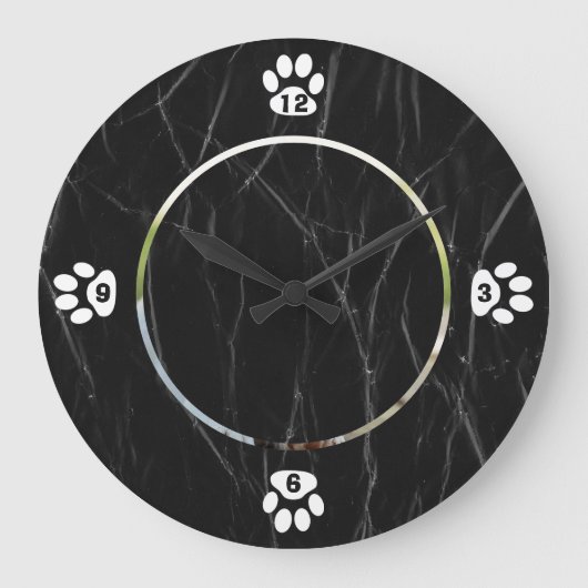 Aangepaste fotodog grote klok (Voorkant)