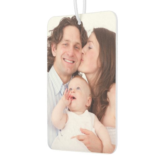 Aangepaste fotofamilie of vrienden op maat luchtverfrisser (Links)