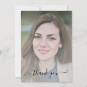 Aangepaste fotofeestdag - Hartelijk dank voor uw k Bedankkaart (Voorkant)