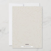 Aangepaste fotofeestkaart voor joyful Tidings Scri Feestdagenkaart (Achterkant)