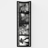 Aangepaste fotofilm strook banner, Hollywood-feest Spandoek (Verticaal)