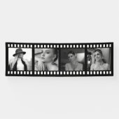 Aangepaste fotofilm strook banner, Hollywood-feest Spandoek (Horizontaal)