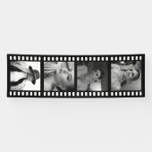 Aangepaste fotofilm strook banner, Hollywood-feest Spandoek (Horizontaal)