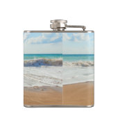 Aangepaste fotofleskcadeau met foto's en tekst heupfles (Achterkant)