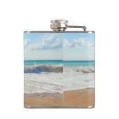 Aangepaste fotofleskcadeau met je favoriete foto's heupfles (Achterkant)