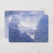 Aangepaste fotogedenkdienst Nodig Bijbelversie uit Kaart (Voorkant / Achterkant)