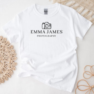 Aangepaste fotograaf gepersonaliseerde fotografie  t-shirt