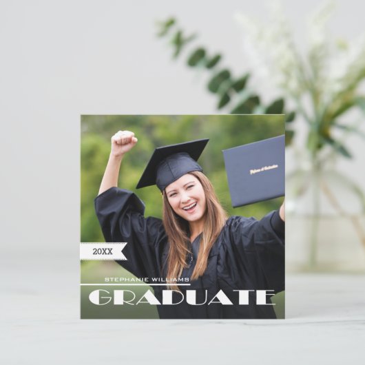 Aangepaste fotograafpartij kaart (Staand voorkant)