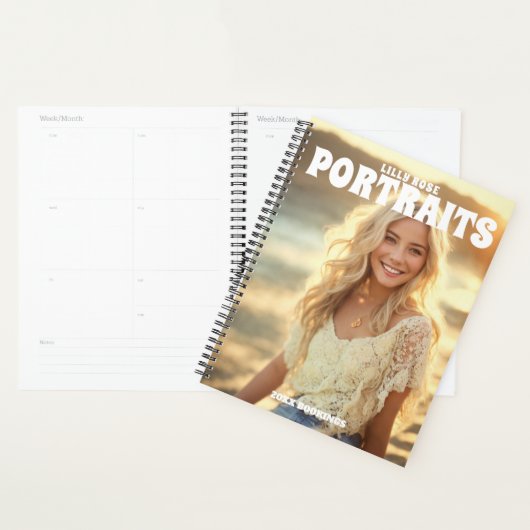 Aangepaste fotografie Boekingen Planner (Display)