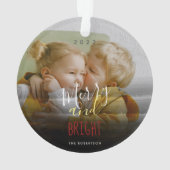 Aangepaste fotografie en heldere typografie ornament (achterkant)
