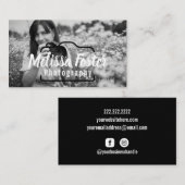 Aangepaste fotografie Foto Visitekaartje (Voorkant / Achterkant)