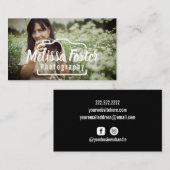 Aangepaste fotografie Foto Visitekaartje (Voorkant / Achterkant)