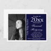 Aangepaste fotografie koninklijke marine kaart (Voorkant / Achterkant)