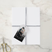 Aangepaste fotografie zwarte Abstracte fotograaf G Cadeaulabel (Met Touw)