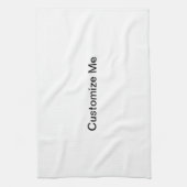 Aangepaste fotohanddoeken theedoek (Verticaal)