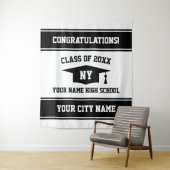 Aangepaste fotohokje achtergrond voor diploma-uitr wandkleed (In situ)