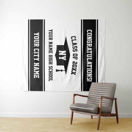 Aangepaste fotohokje achtergrond voor diploma-uitr wandkleed (In Situ (horizontaal))