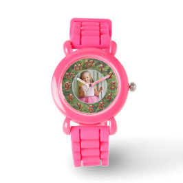 Aangepaste fotohorloge | Cadeau voor Kerstmis Horloge
