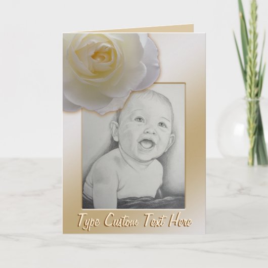 Aangepaste Fotokaart Aangepaste Foto Kaarten Perso (Voorkant)