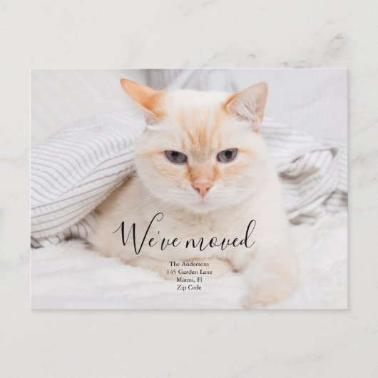 Aangepaste fotokaart aankondigingskaart (Voorkant)