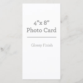 Aangepaste fotokaart Sjabloon