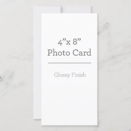 Aangepaste fotokaart Sjabloon