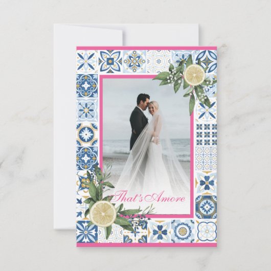 Aangepaste fotokaart voor Susan - Dat is Amore V4 Kaart (Voorkant)