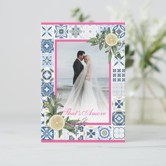 Aangepaste fotokaart voor Susan - Dat is Amore V4 Kaart (Staand voorkant)